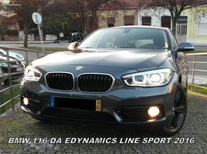 BMW 116 Da Line Sport Fevereiro/16 - à venda - Ligeiros