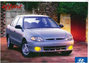 Hyundai Accent 1,3 GLS Novembro/97 - à venda - Ligeiros