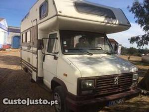 Autocaravana Peugeot d Novembro/89 - à venda -