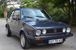 VW Golf 1 Cabrio bom estado Junho/87 - à venda -