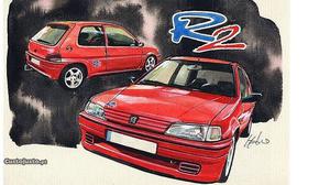 Peugeot 106 R2 Dezembro/95 - à venda - Ligeiros