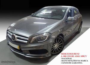 Mercedes-Benz A 180 CDI BE AMG 109CV Julho/15 - à venda -