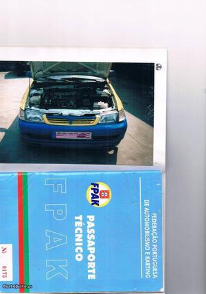 Toyota Carina rally ex trofeu Março/93 - à venda -
