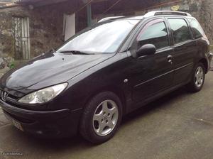 Peugeot 206 HDI BLACK SILVER Janeiro/06 - à venda -