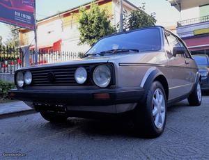 VW Golf Mk1 Cabriolet 1.8i Setembro/86 - à venda -