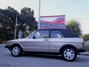 VW Golf Mk1 Cabriolet 1.8i Abril/86 - à venda -