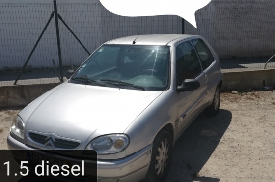 Citroën Saxo 1.5 diesel nacional