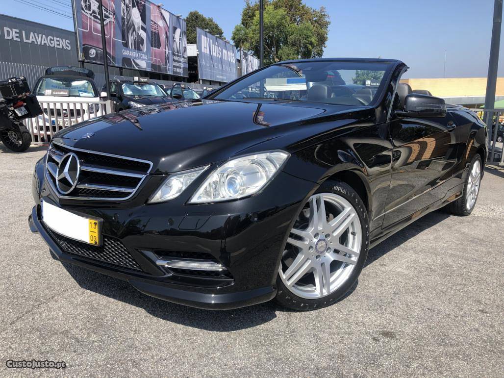 Mercedes-Benz E 250 CDi Cabrio AMG Auto. Março/13 - à