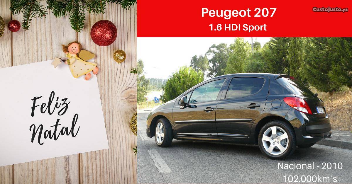 Peugeot  Hdi Sport 90cv Dezembro/10 - à venda -