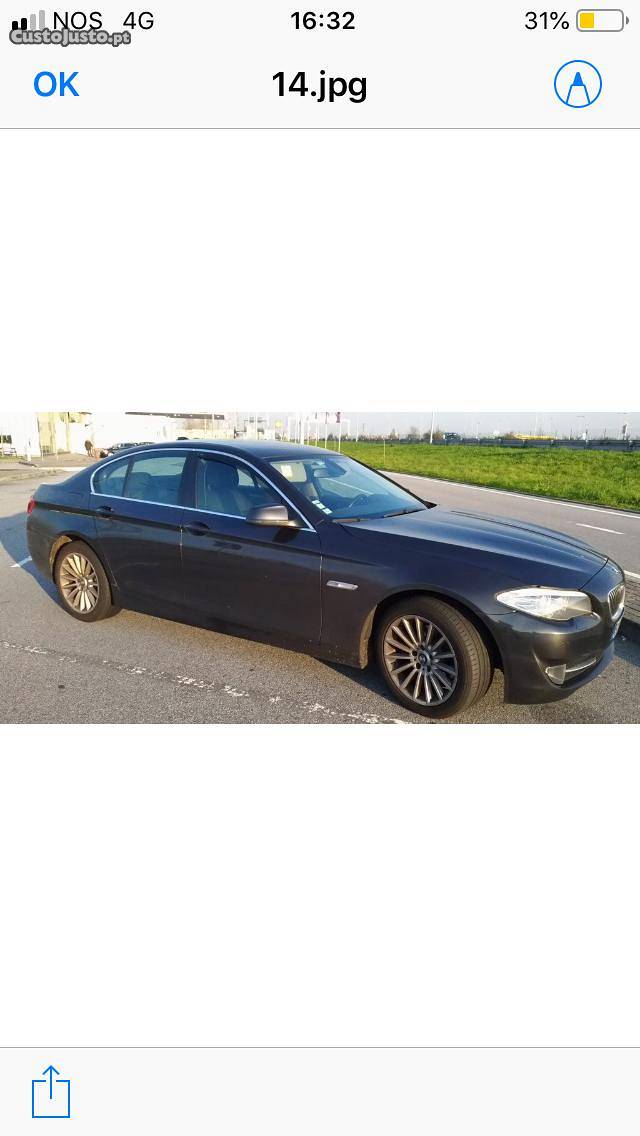 BMW 520 D Nacional Dezembro/10 - à venda - Ligeiros