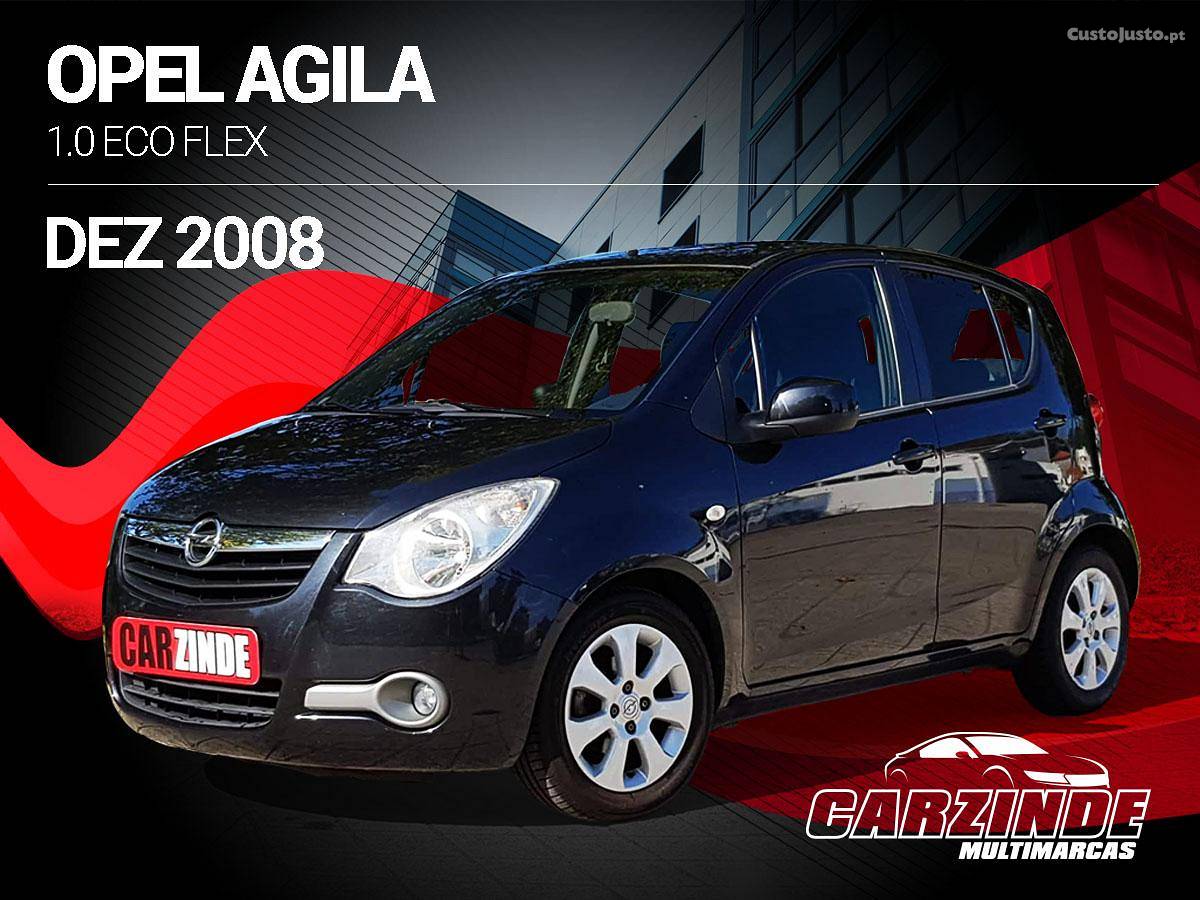 Opel Agila 1.0 Eco Flex Dezembro/08 - à venda - Ligeiros