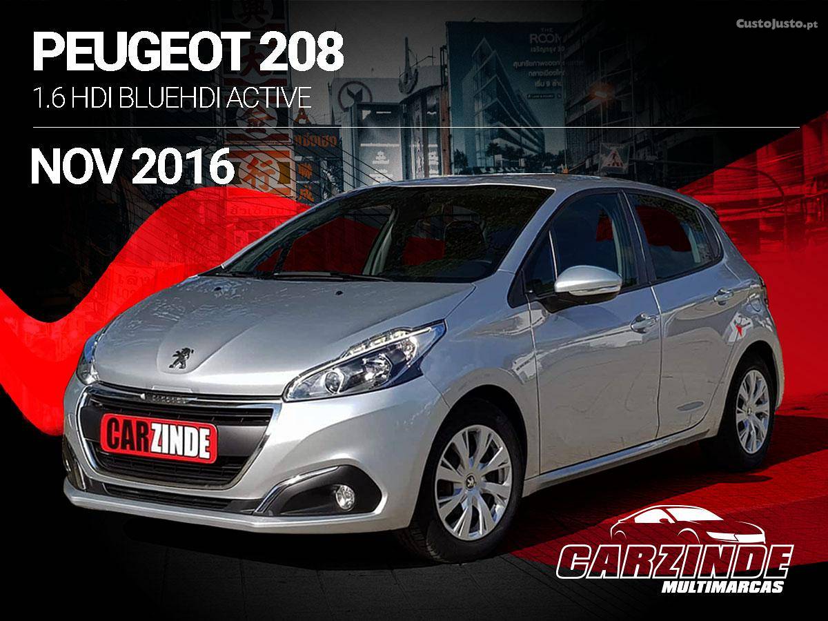 Peugeot BlueHdi Active Novembro/16 - à venda -