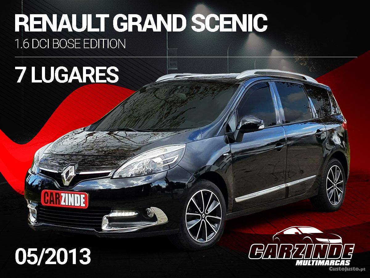 Renault Grand Scénic 1.6DCi BOSE Edition Maio/13 - à venda