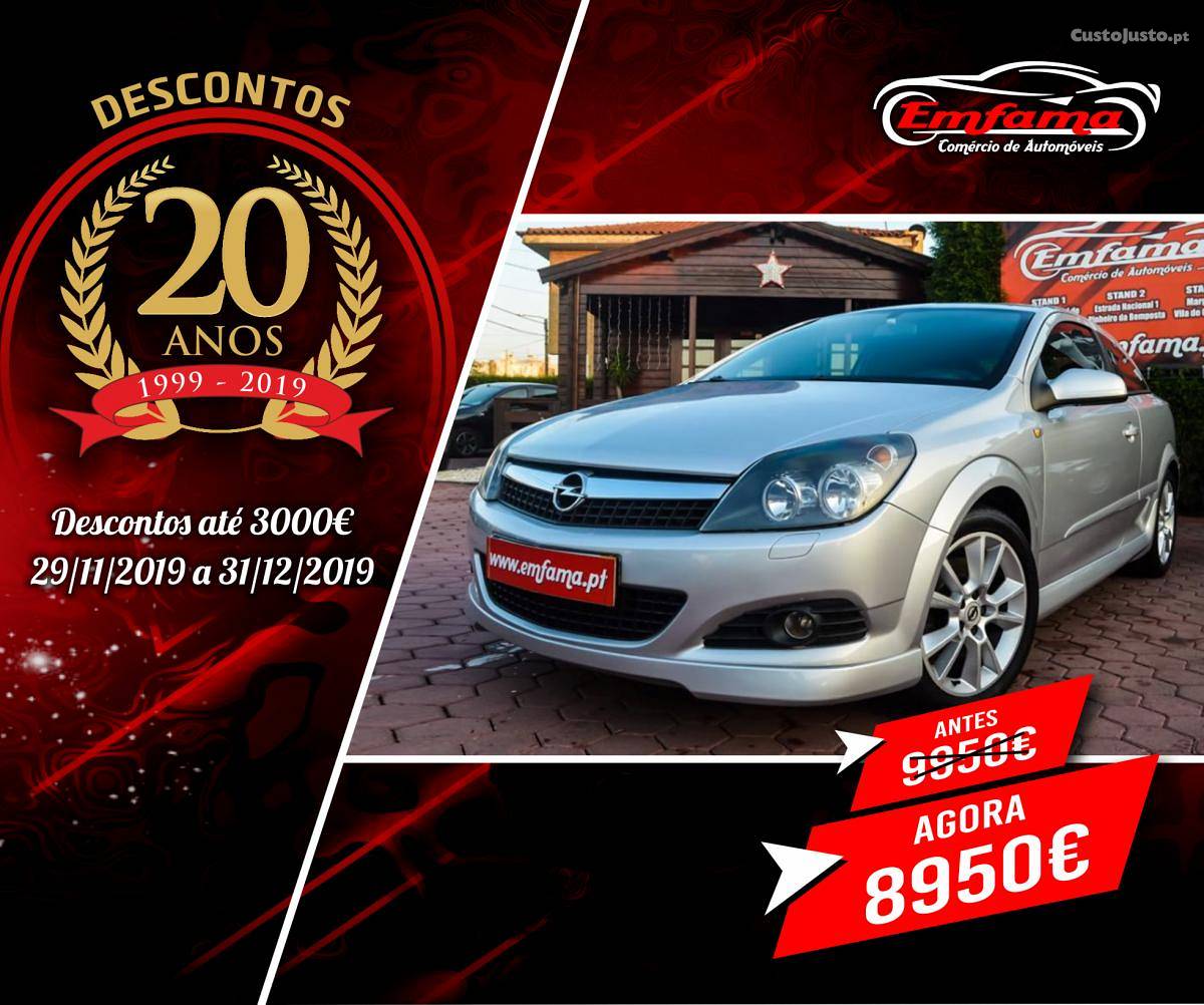 Opel Astra 1.7 CDTI GTC Janeiro/09 - à venda - Ligeiros