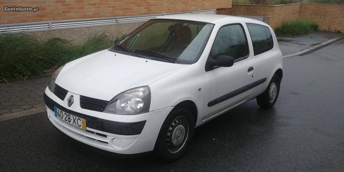 Renault Clio Van 1.5 dCi 65cv Fevereiro/04 - à venda -