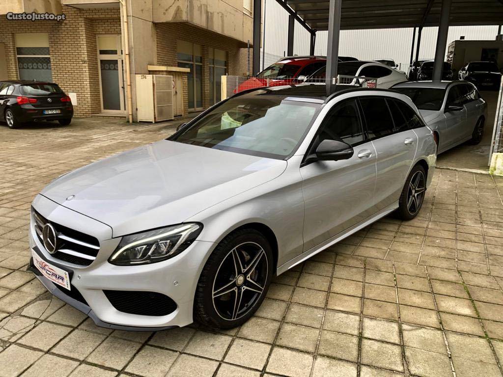 Mercedes-Benz C 220 AMG-LiNE AUT Dezembro/15 - à venda -