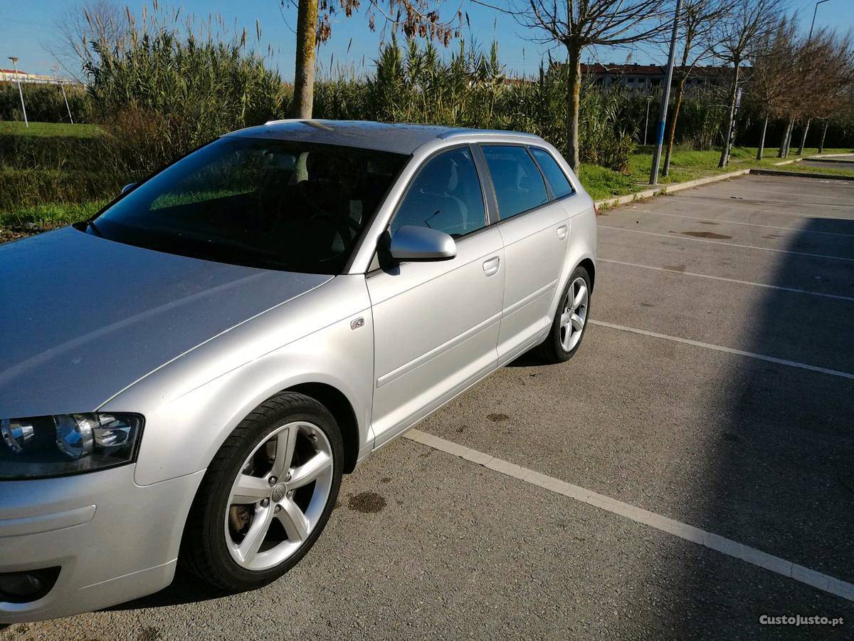 Audi A3 2.0 tdi sportback 170cv Agosto/07 - à venda -