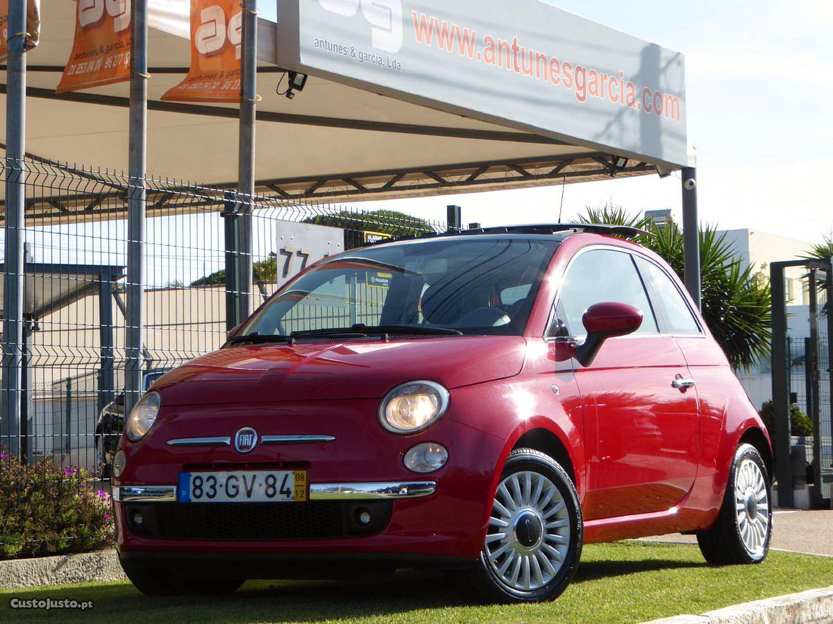 Fiat 500 Lounge Teto Panorami Dezembro/08 - à venda -