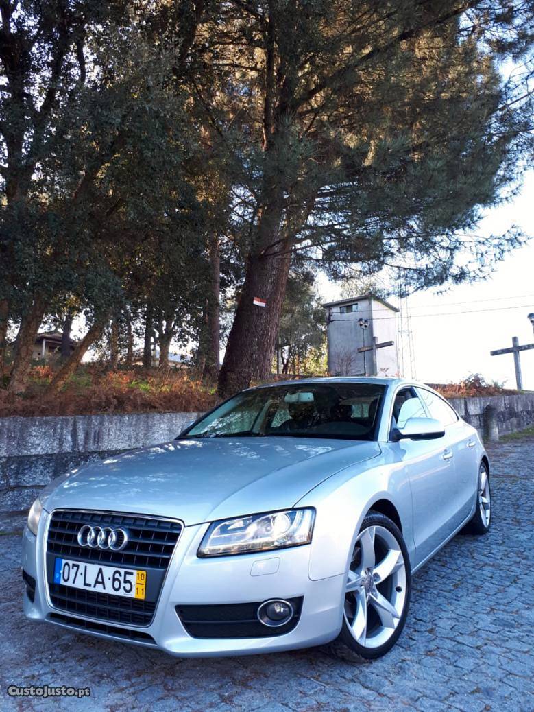 Audi A5 Sportback 170 cv Novembro/10 - à venda - Ligeiros