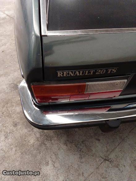 Renault 20 TS Junho/81 - à venda - Ligeiros Passageiros,