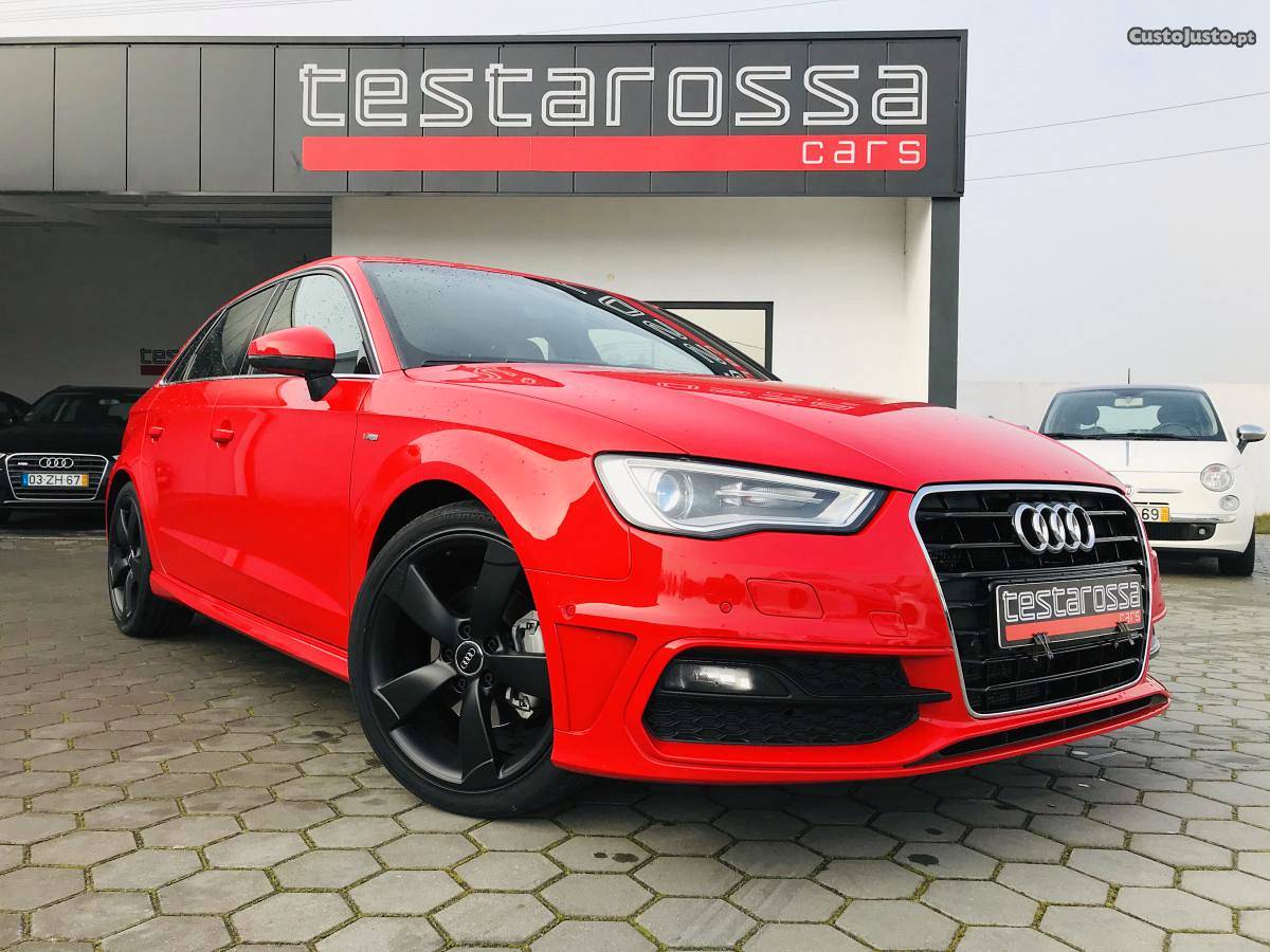 Audi A3 SPORTBACK S-LINE Janeiro/16 - à venda - Ligeiros