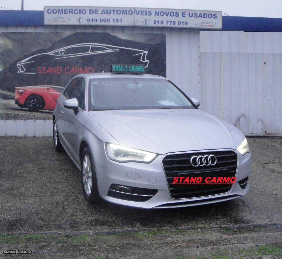 Audi A3 2.0 TDI C/ GPS Dezembro/12 - à venda - Ligeiros