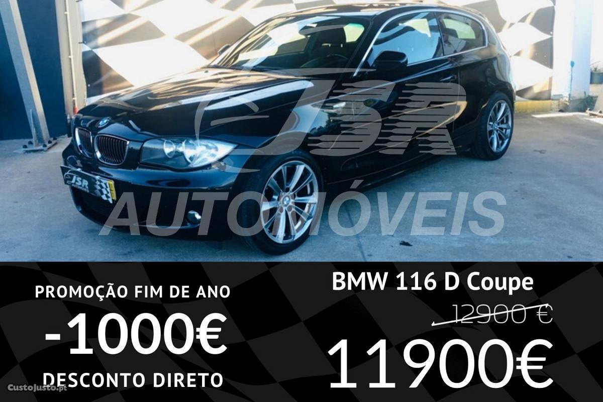 BMW 116 D Coupe Janeiro/11 - à venda - Descapotável /