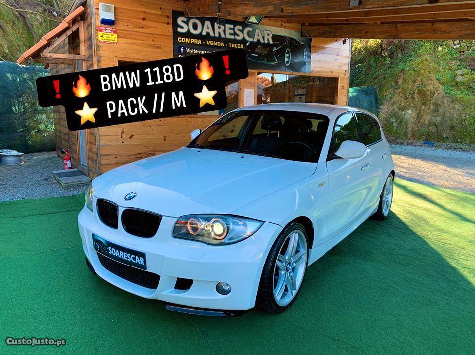 BMW 118 D PACK M 211EUR/mes Novembro/10 - à venda -