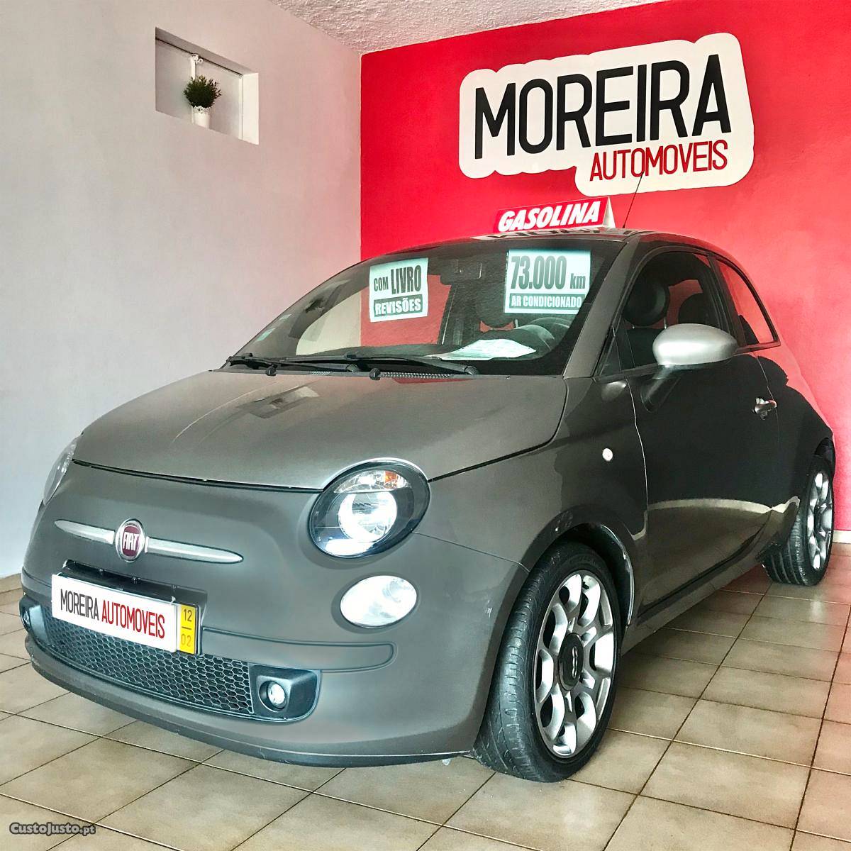 Fiat 500 TWINAIR 0.9 Fevereiro/12 - à venda - Ligeiros