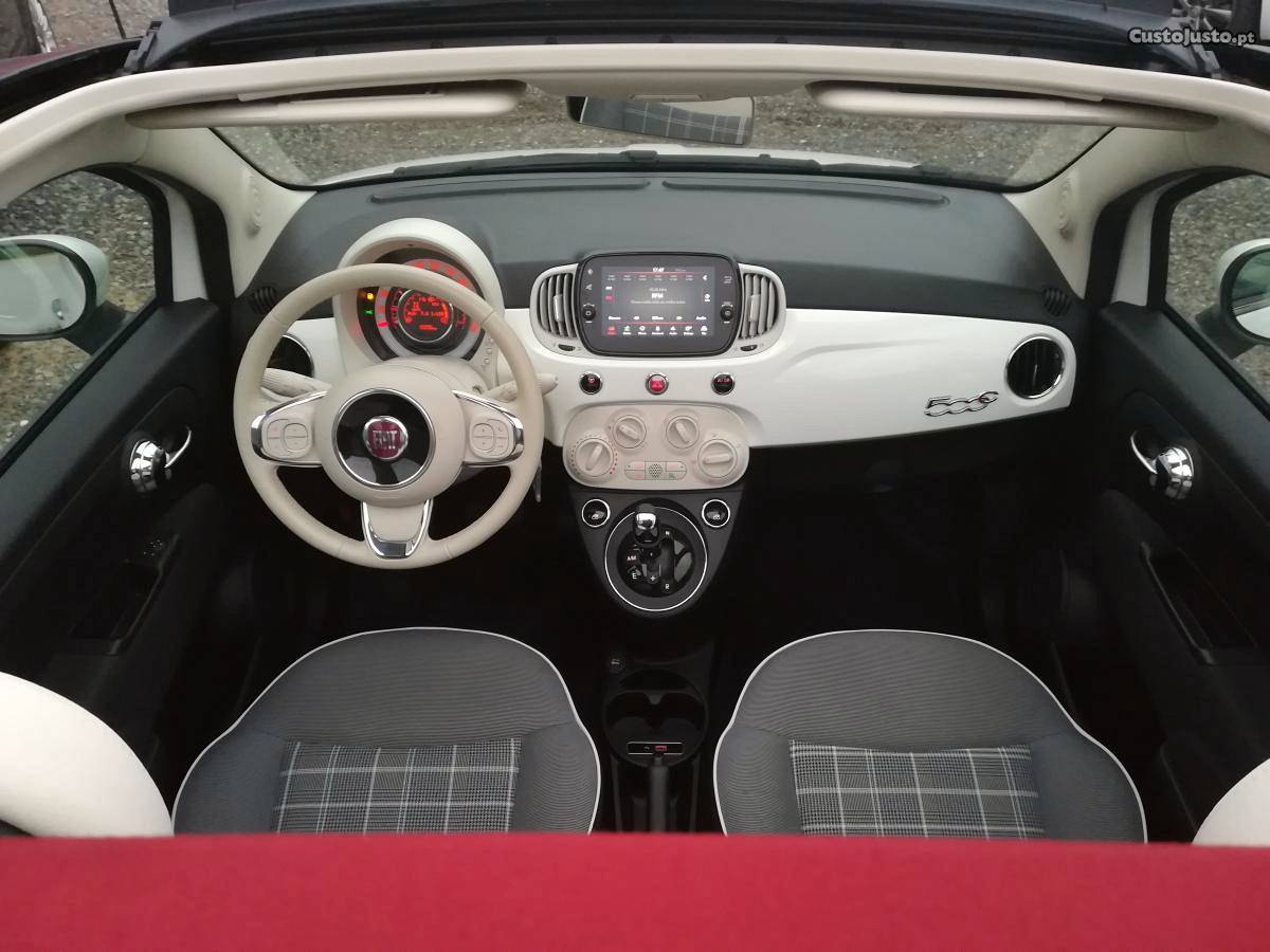 Fiat 500C 1.2 Cx. Automática Março/19 - à venda -