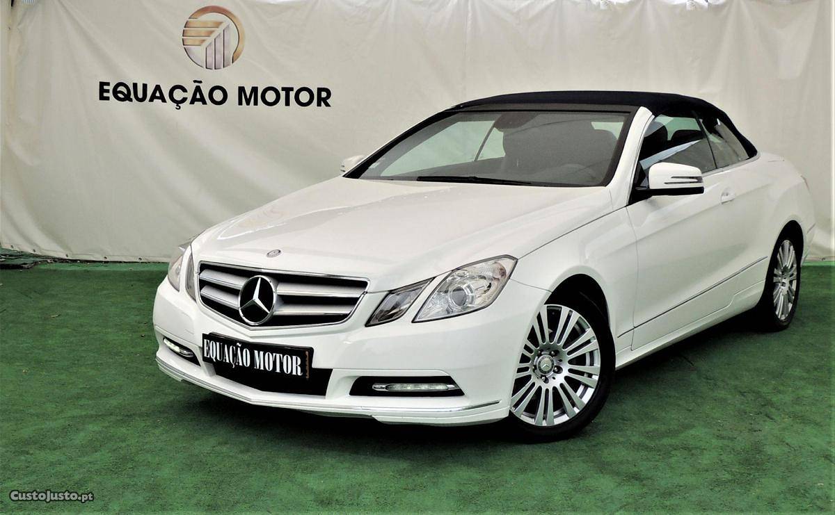 Mercedes-Benz E 220 CDI Cabrio Dezembro/12 - à venda -