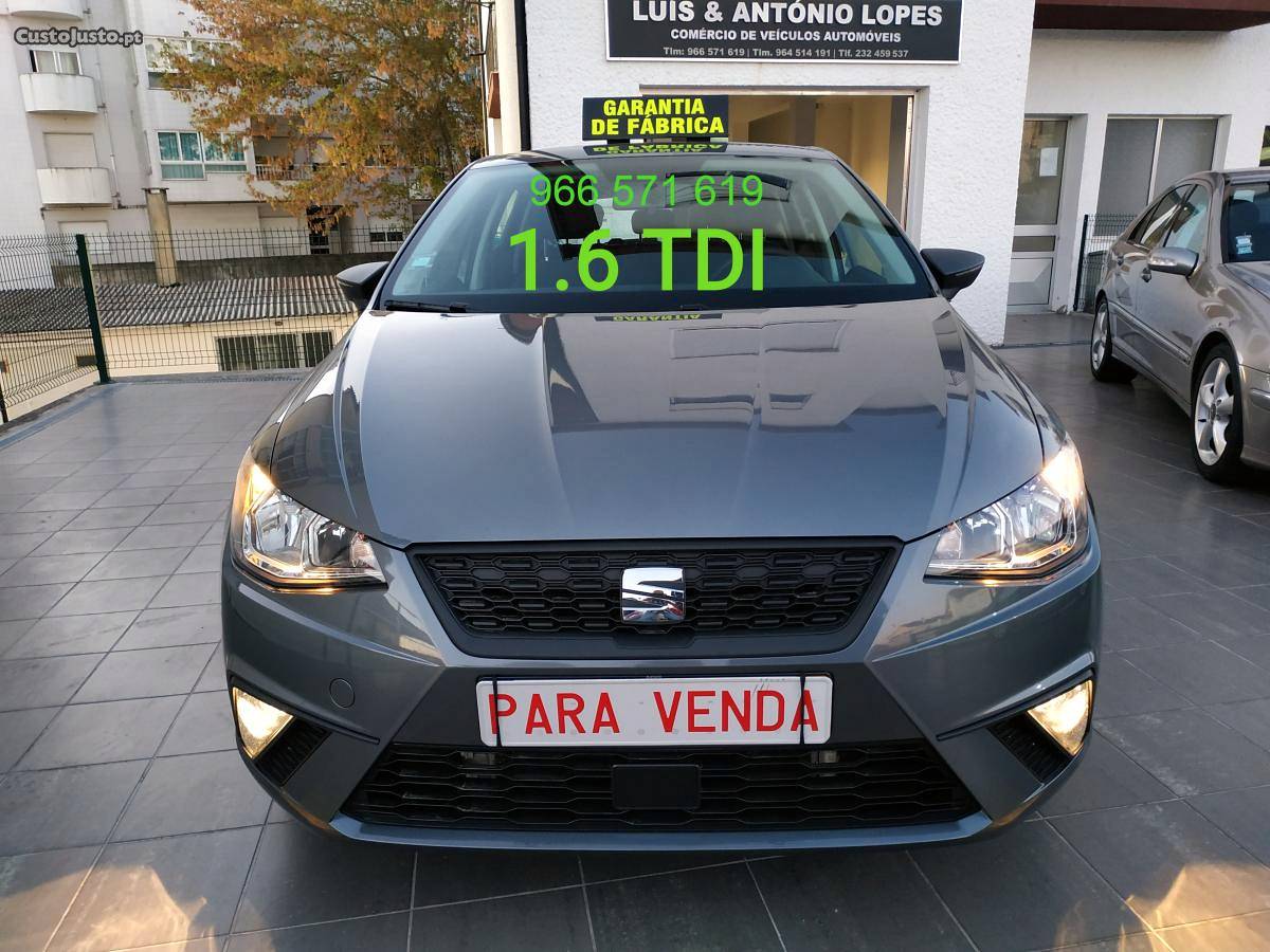 Seat Ibiza 1.6 TDI Ref. Plus Abril/18 - à venda - Ligeiros
