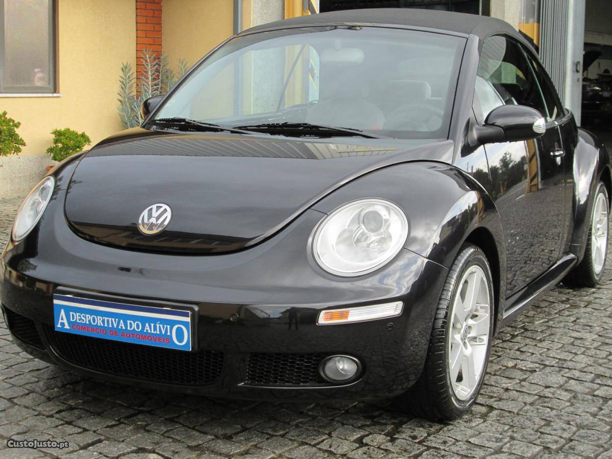VW New Beetle Cabriolet 1.9 TDI TOP Março/06 - à venda -