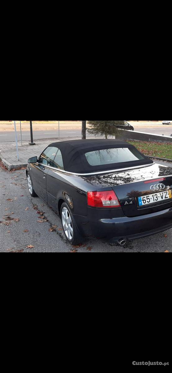 Audi A4 Cabrio 1.8T Setembro/04 - à venda - Ligeiros