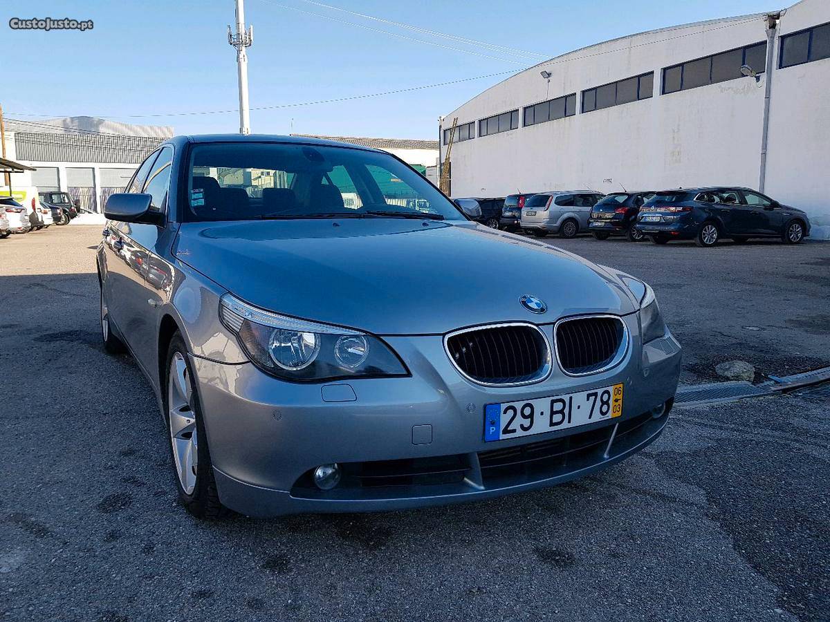 BMW 520 topo gama com garantia 1 ano Março/06 - à venda -