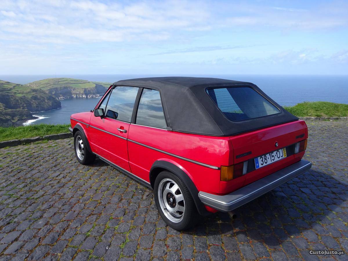 VW Golf Cabriolet Novembro/80 - à venda - Descapotável /