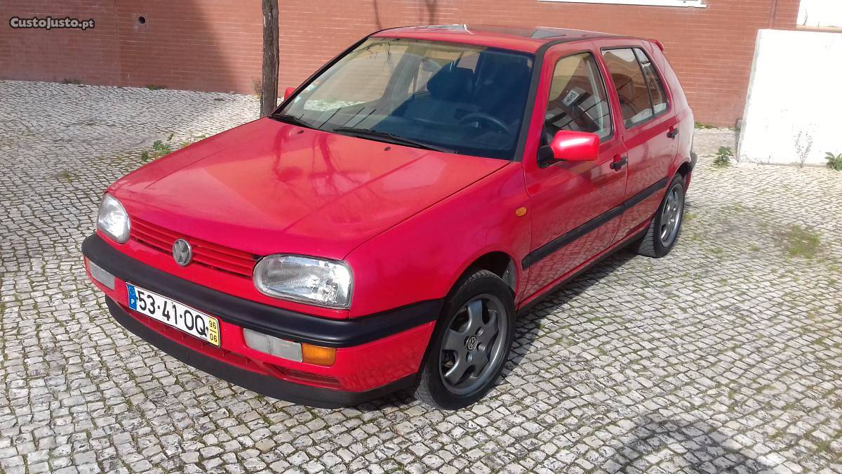 VW Golf 1.9TDI 90cv ac auto Junho/96 - à venda - Ligeiros