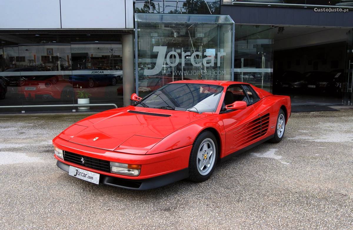 Ferrari Testarossa 4.9 Fevereiro/90 - à venda -