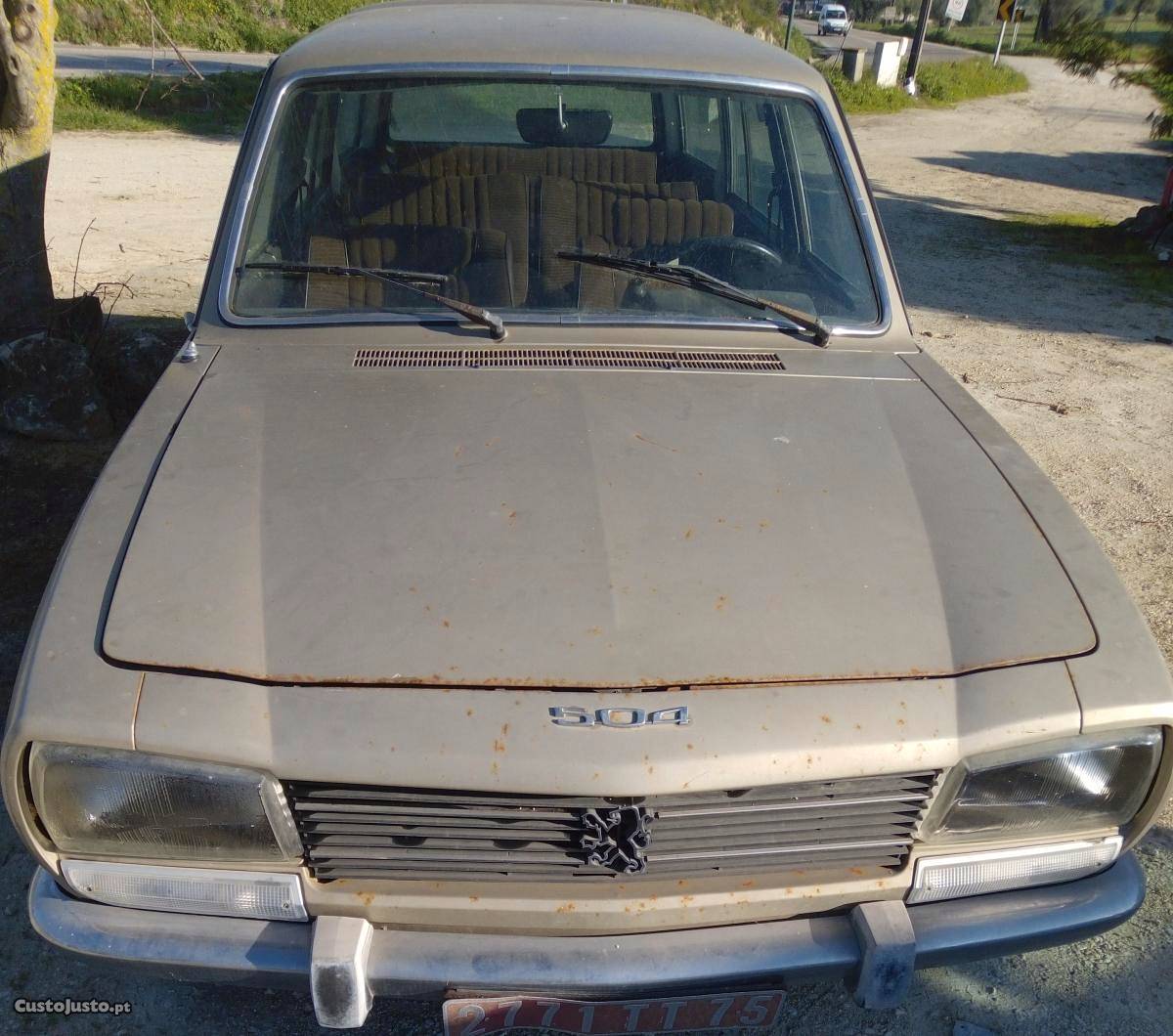 Peugeot 504 Deluxe Abril/80 - à venda - Ligeiros