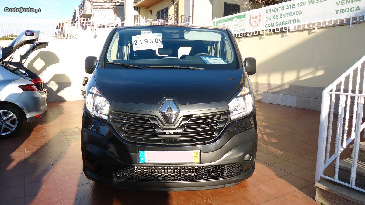 Renault Trafic 1.6 DCI 125cv 9L Novembro/16 - à venda -