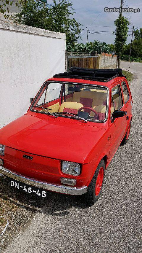 Fiat 126 cabrio Março/80 - à venda - Ligeiros Passageiros,