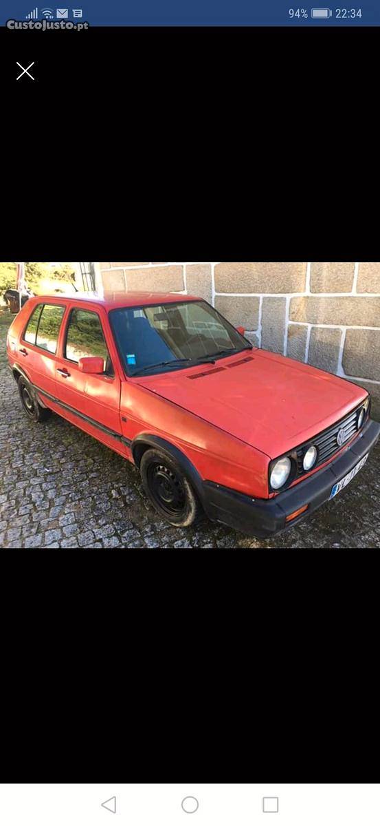 VW Golf 1.9 TD Agosto/91 - à venda - Ligeiros Passageiros,