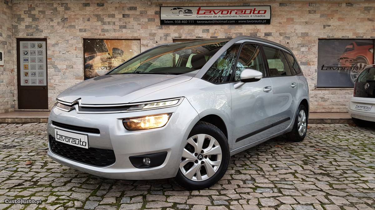 Citroën C4 Grand Picasso 1.6 Exclusive 7 Lug Junho/15 - à