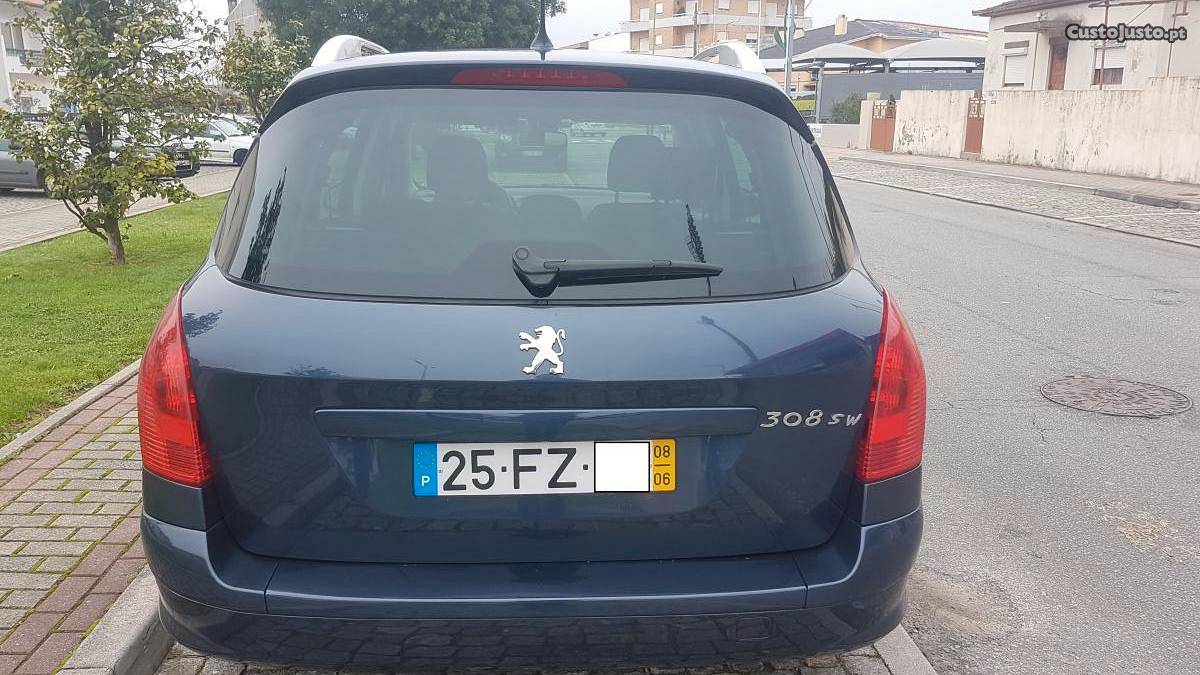 Peugeot 308 SW1.6 HDI TOPODGAMA Junho/08 - à venda -