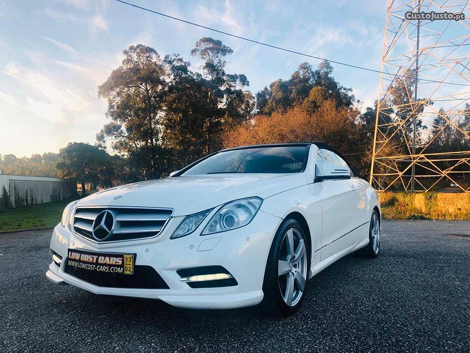 Mercedes-Benz E 220 CDI Cabrio AMG Fevereiro/13 - à venda -