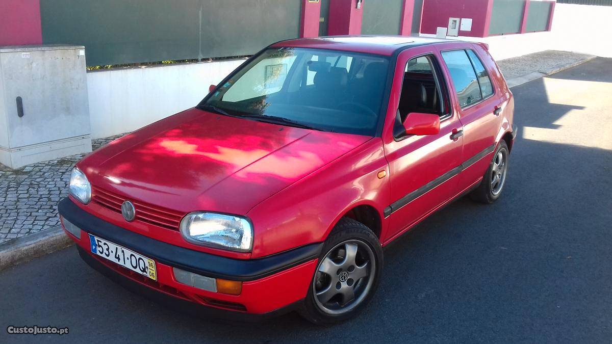 VW Golf 1.9TDI 90cv ac auto Junho/96 - à venda - Ligeiros