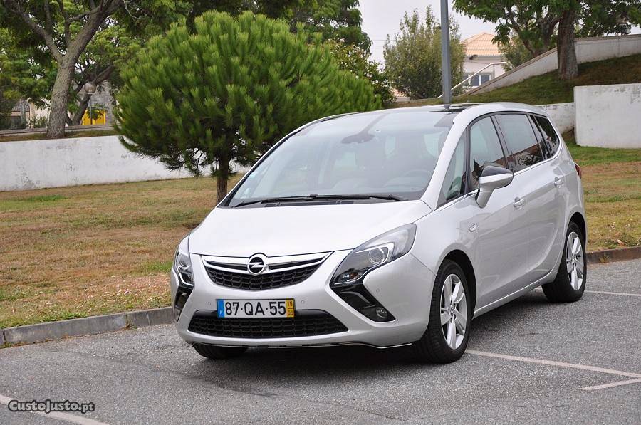 Opel Zafira automática km Julho/15 - à venda -