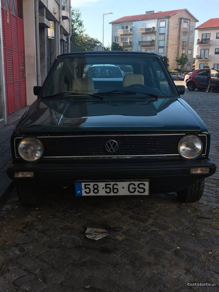 VW Golf Mk1 1.5 Maio/81 - à venda - Descapotável / Coupé,