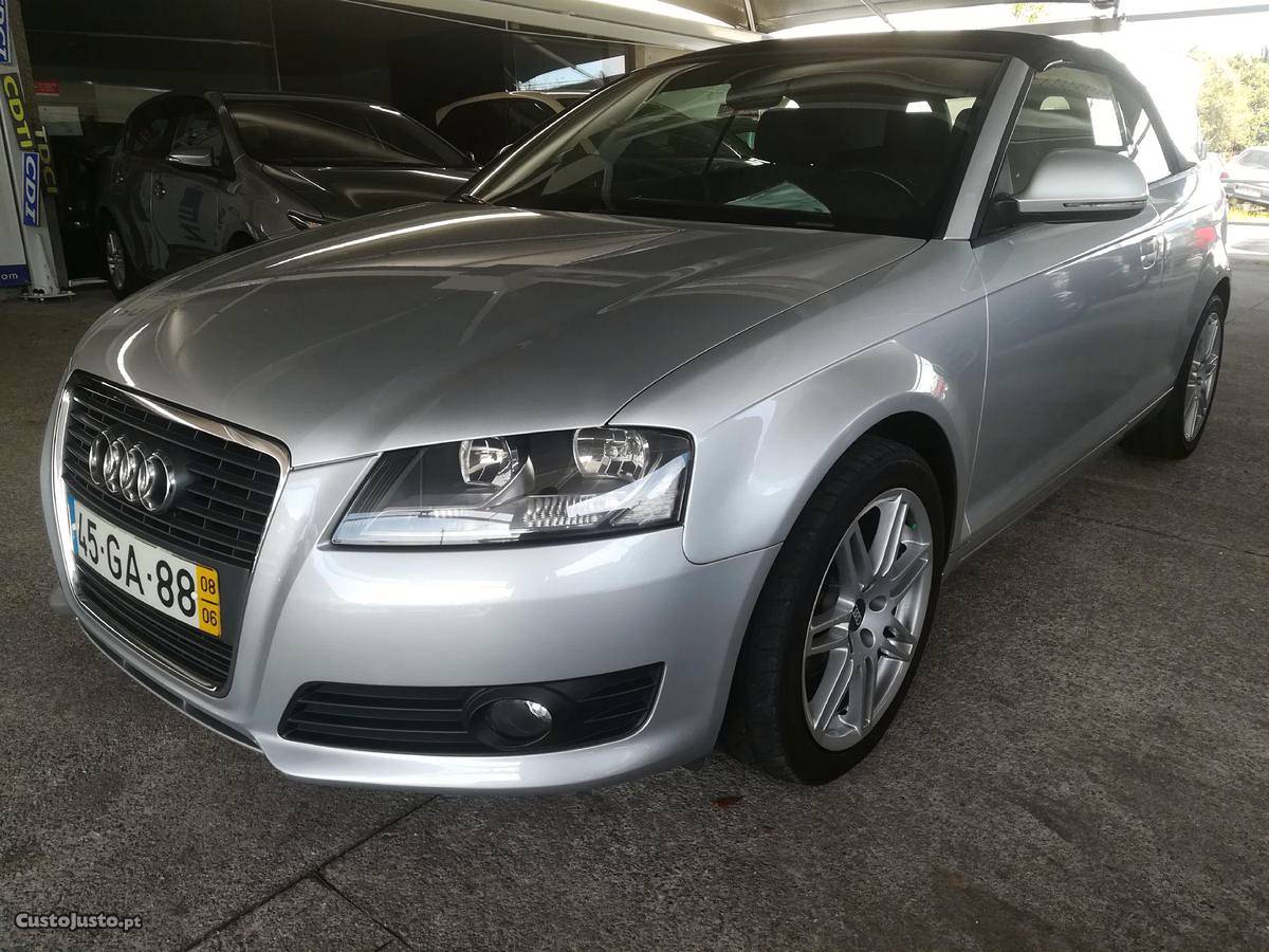 Audi A3 Cabrio 1.9 TDi 105cv Maio/08 - à venda -