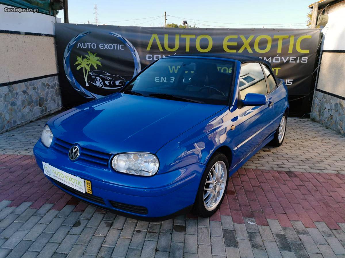 VW Golf Cabrio 1.6i Karman Fevereiro/99 - à venda -